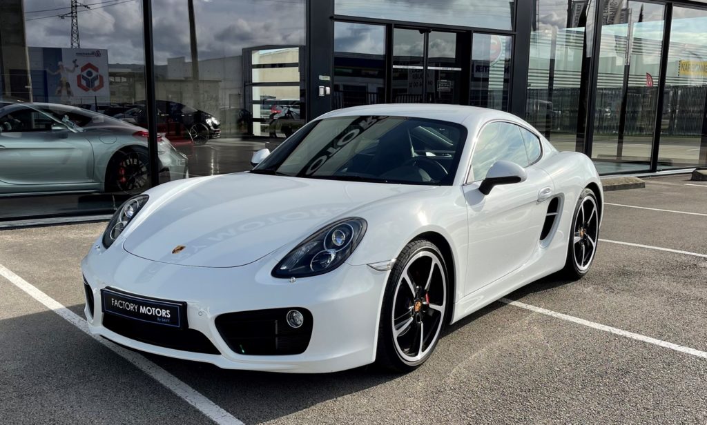 Porsche Cayman S Blanc